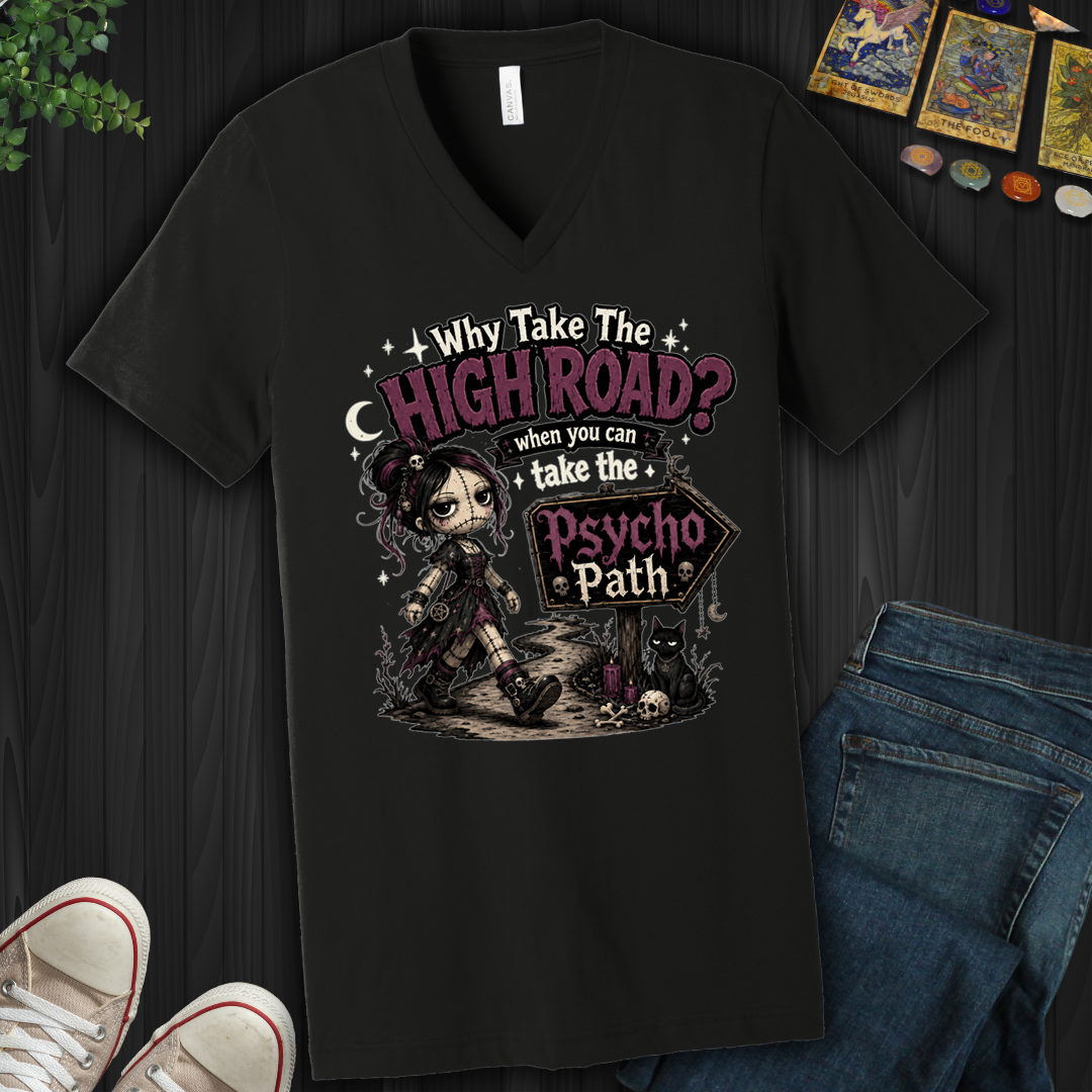 Psycho Path- V-Neck