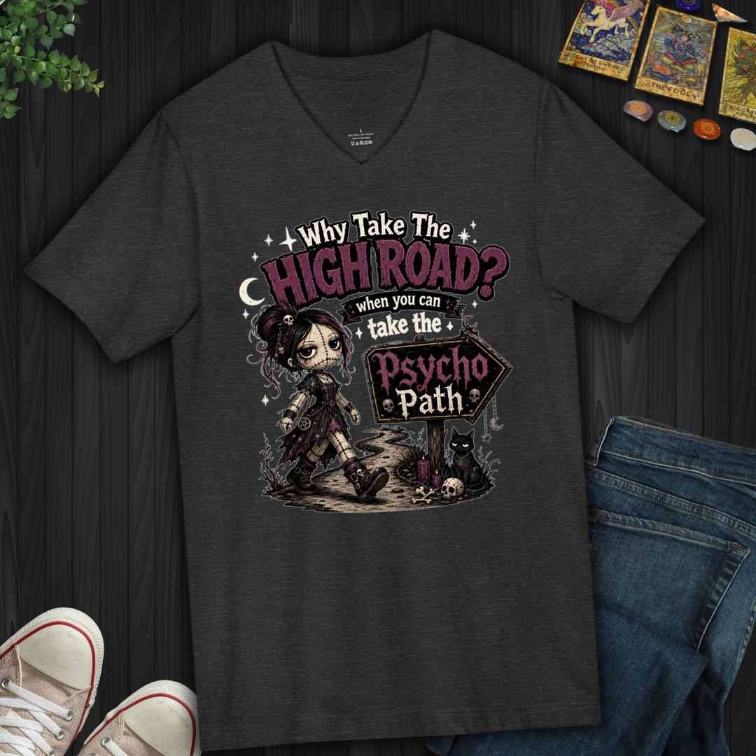 Psycho Path- V-Neck