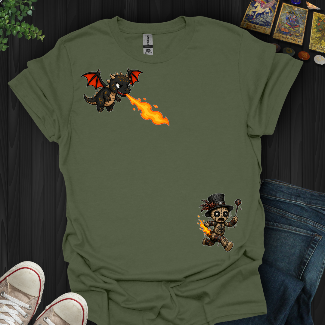 F'D Around And Found Fire- T-Shirt