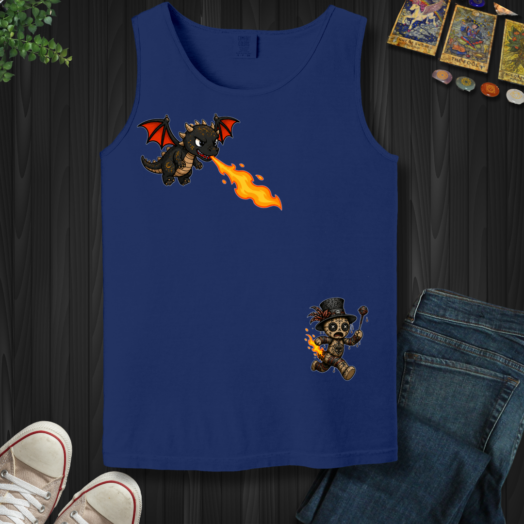 F'D Around And Found Fire- Tank Top