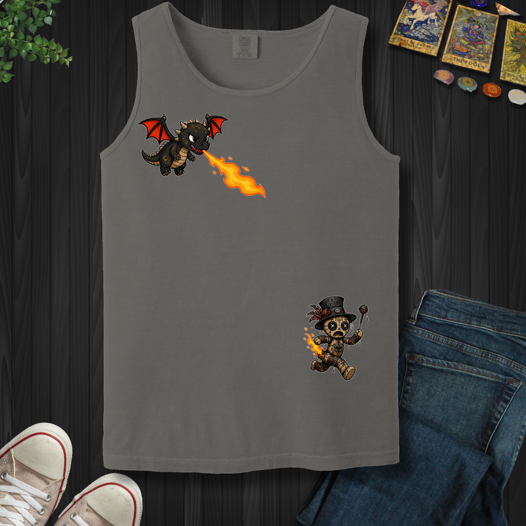 F'D Around And Found Fire- Tank Top