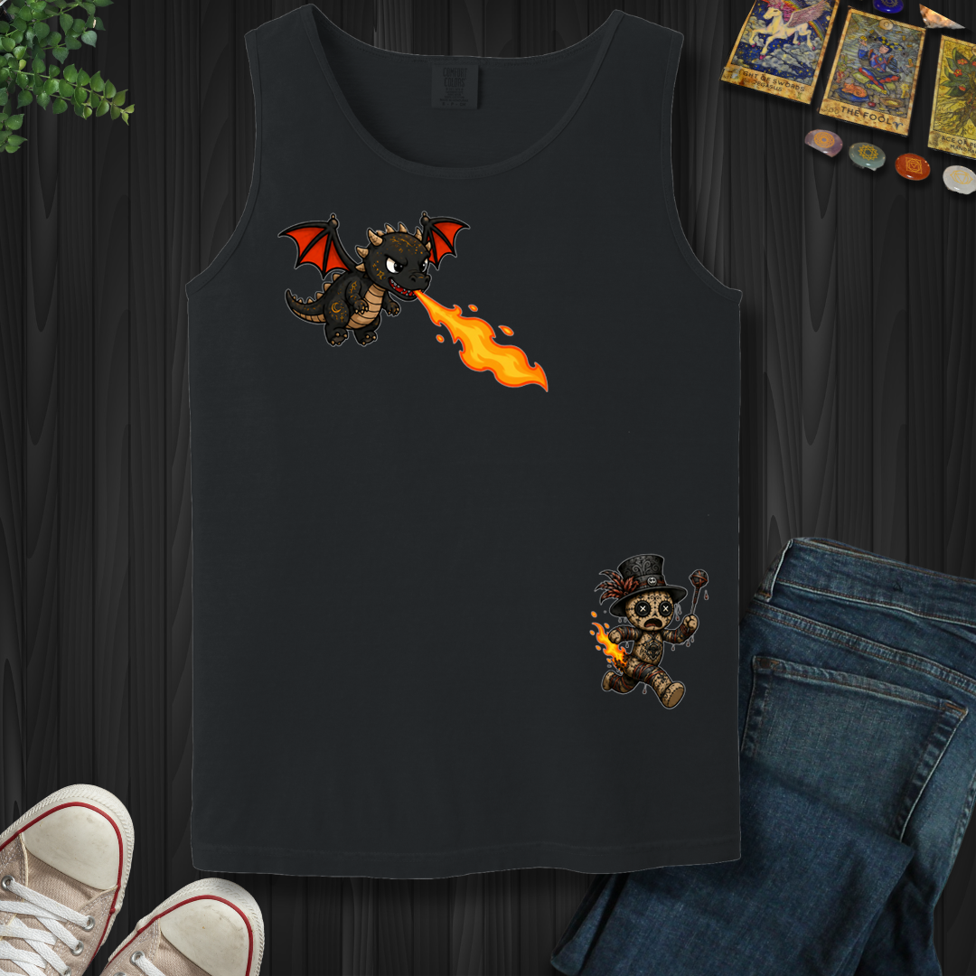 F'D Around And Found Fire- Tank Top