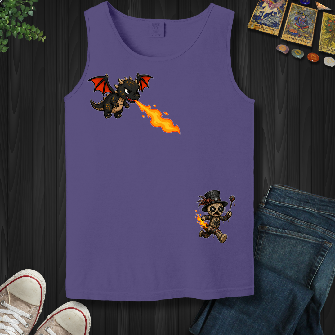 F'D Around And Found Fire- Tank Top