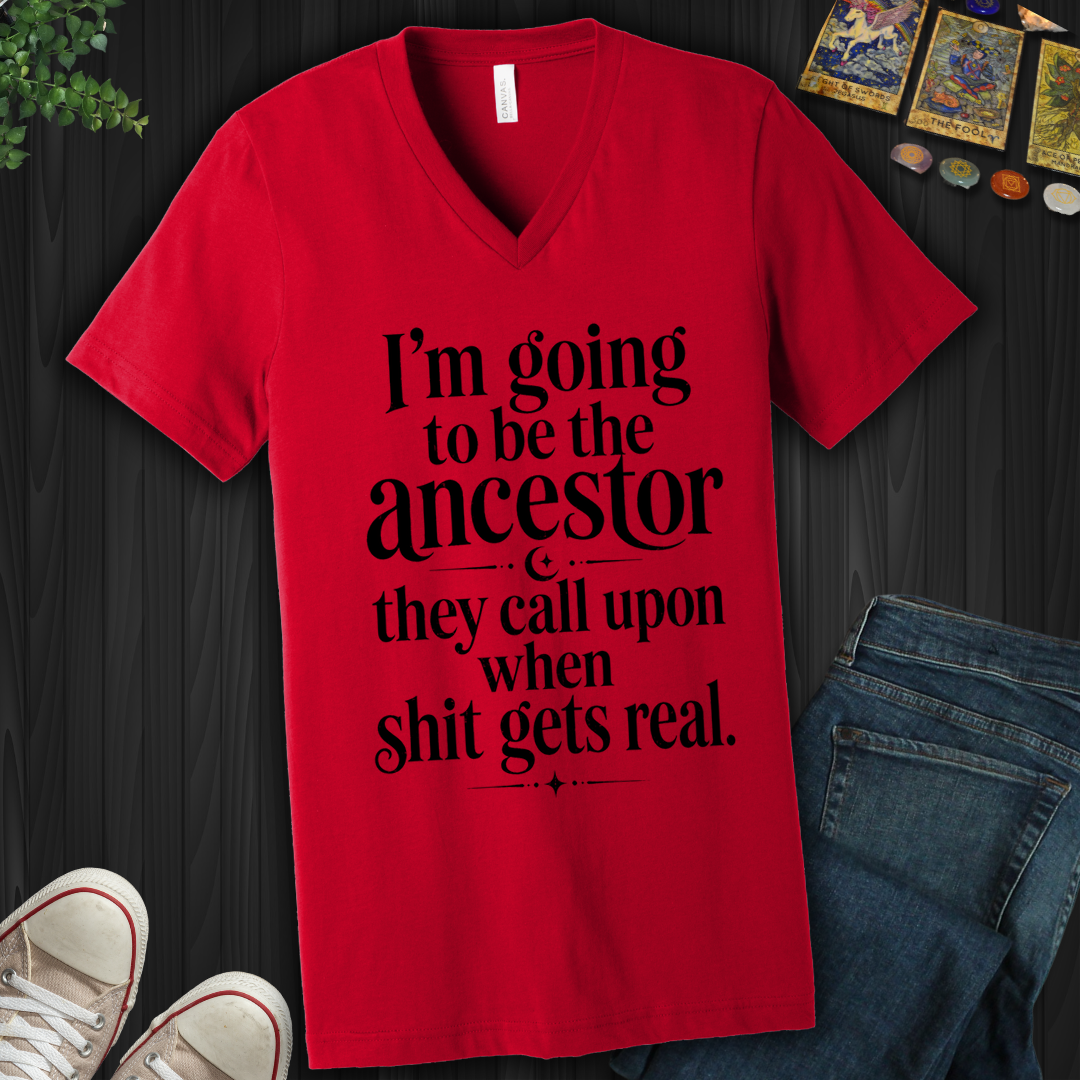 The Ancestor They Call Upon- V-Neck