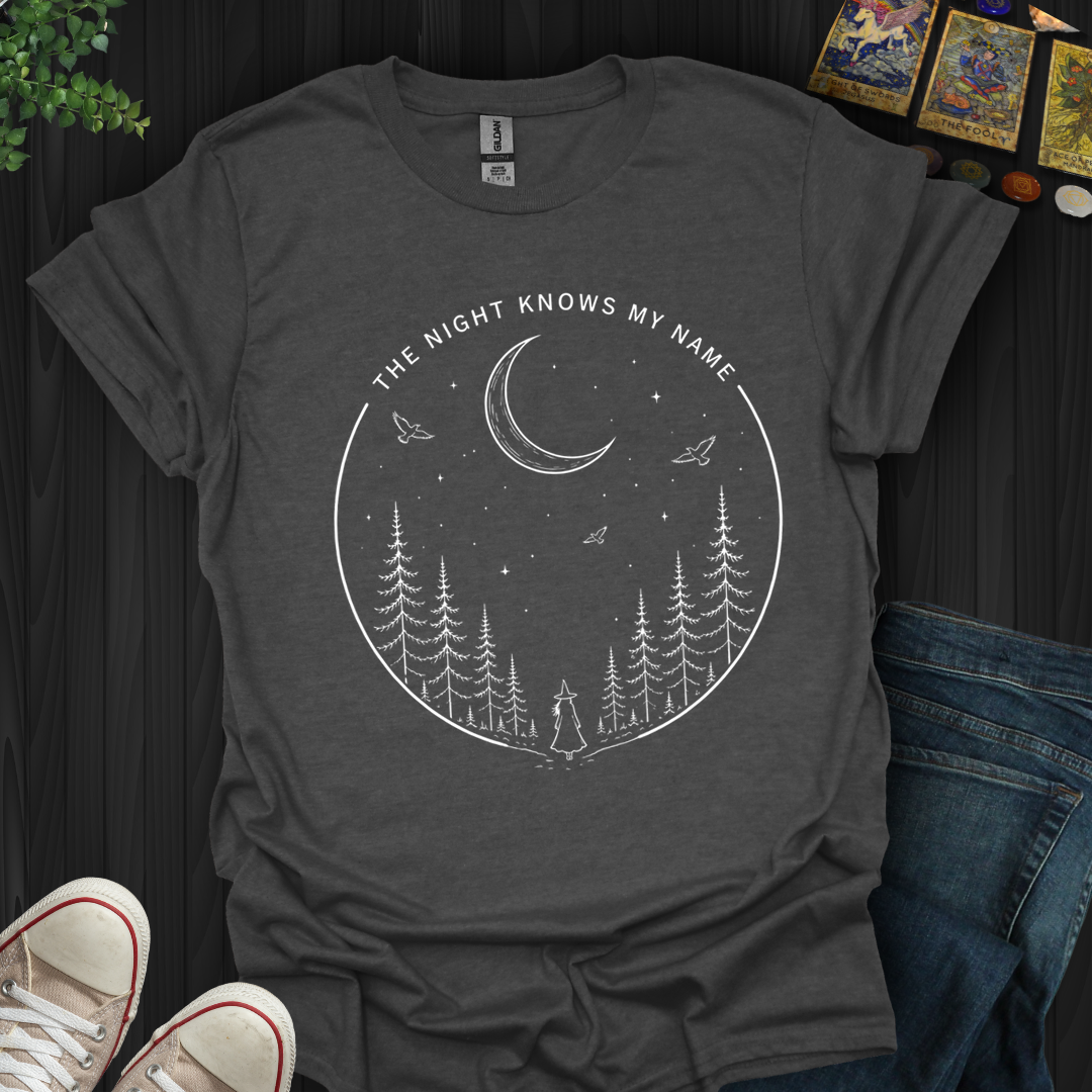 The Night Knows My Name- T-Shirt