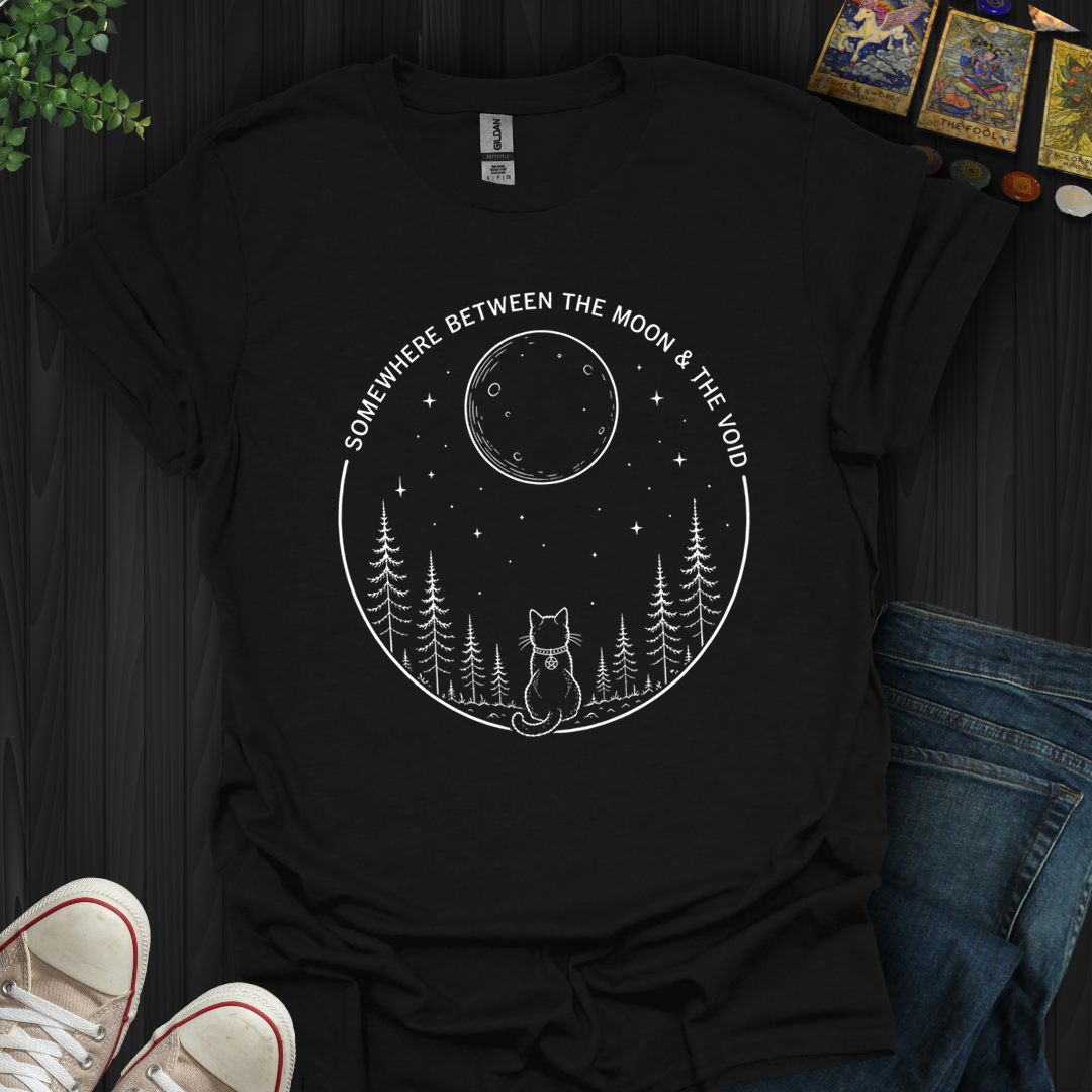 Somewhere Between The Moon And The Void- T-Shirt