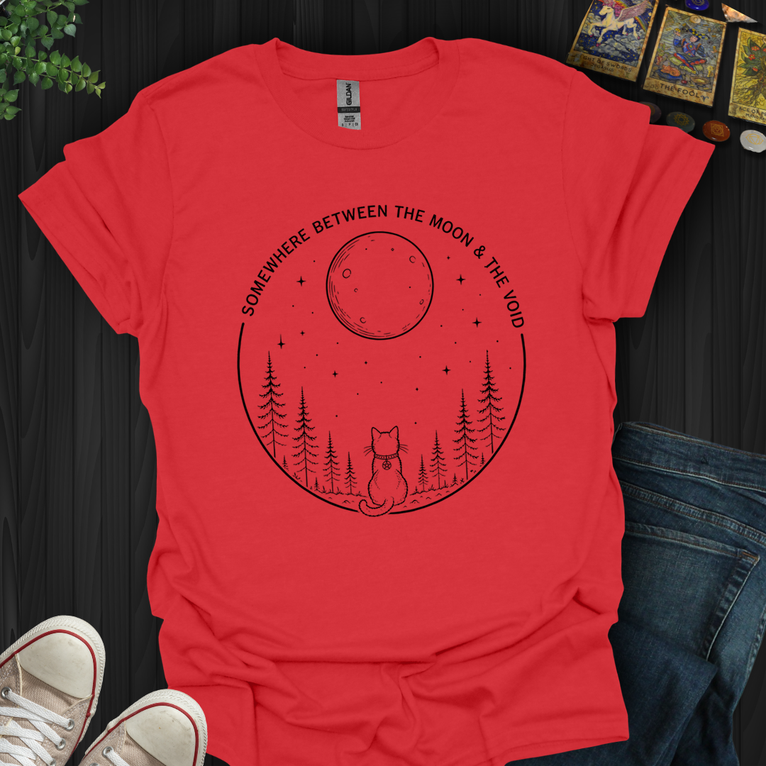 Somewhere Between The Moon And The Void- T-Shirt