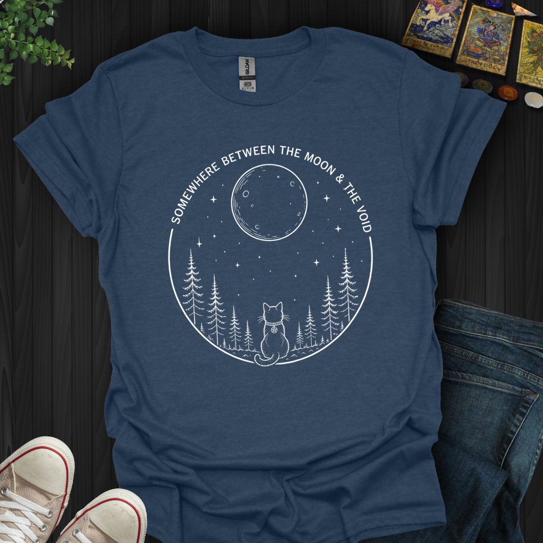 Somewhere Between The Moon And The Void- T-Shirt