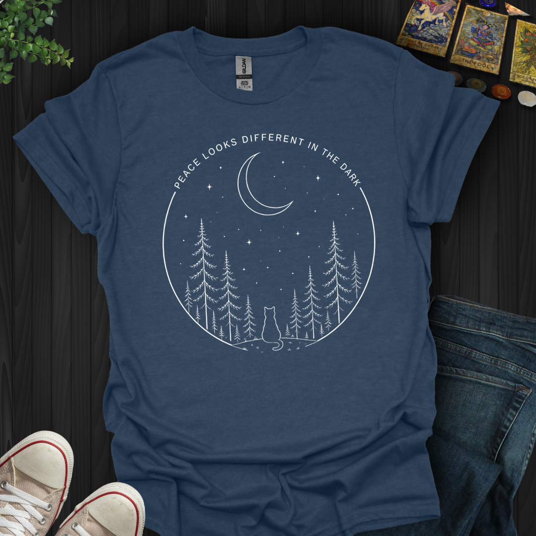 Peace Looks Different In The Dark- T-Shirt