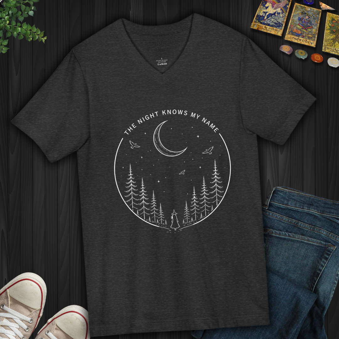 The Night Knows My Name- V-Neck