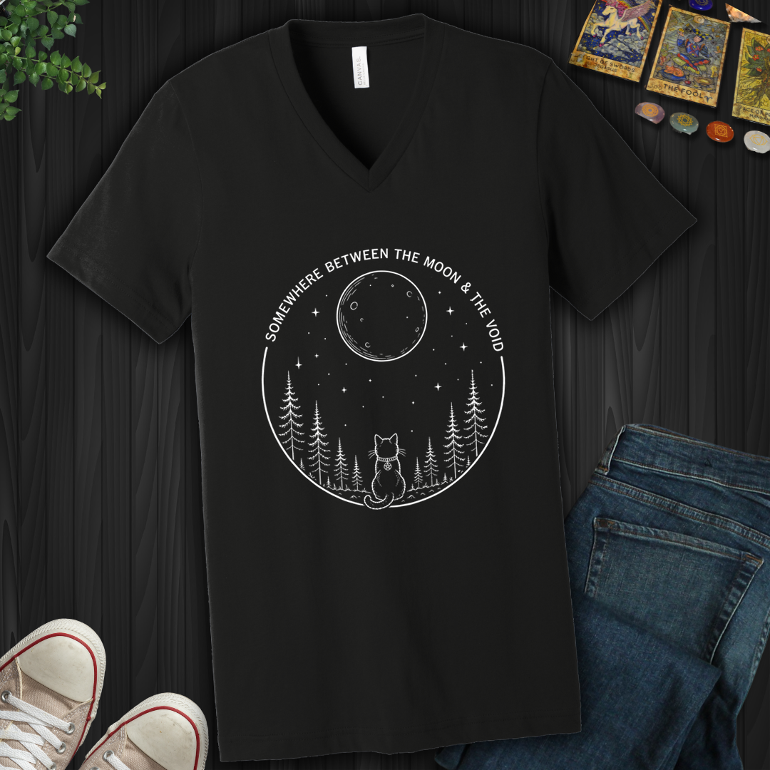 Somewhere Between The Moon And The Void- V-Neck