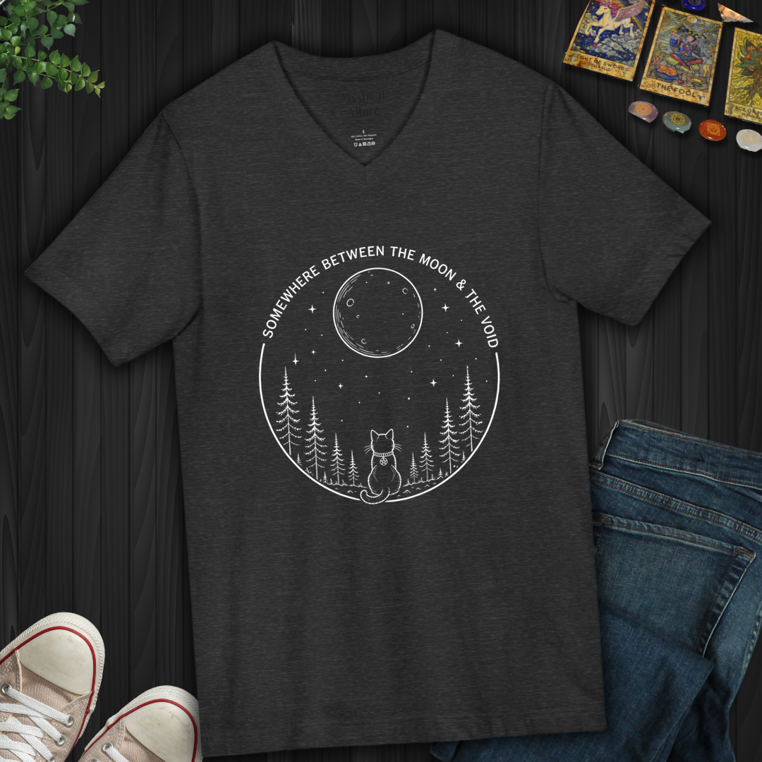 Somewhere Between The Moon And The Void- V-Neck