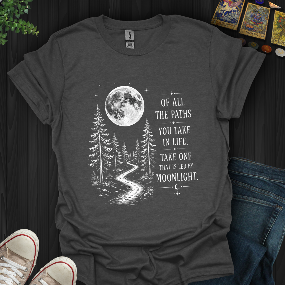 Led By Moonlight- T-Shirt