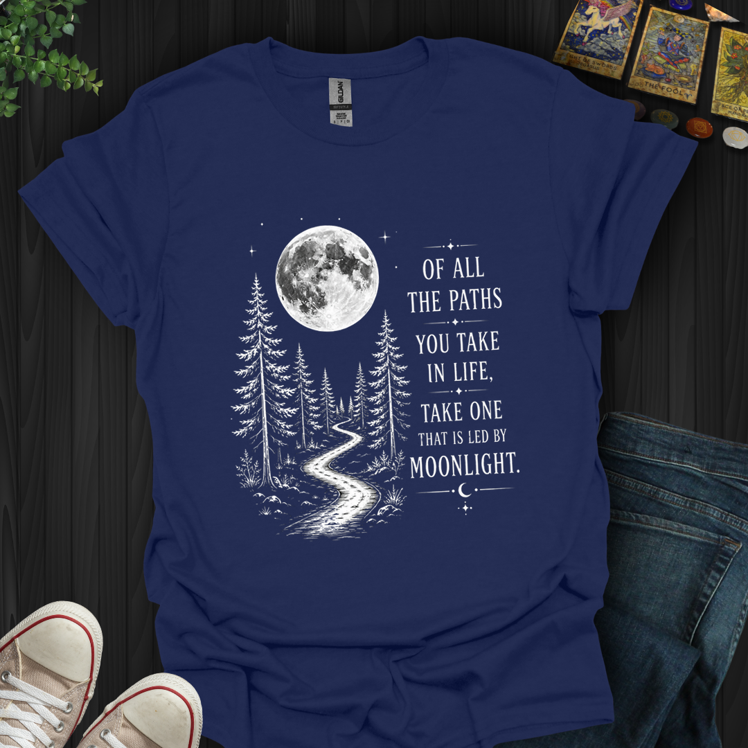 Led By Moonlight- T-Shirt