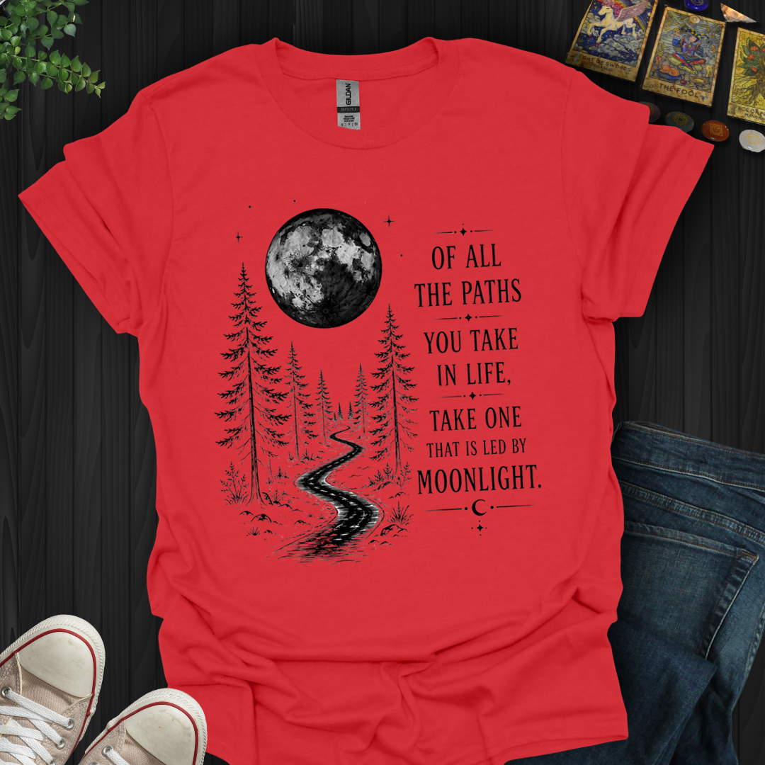 Led By Moonlight- T-Shirt