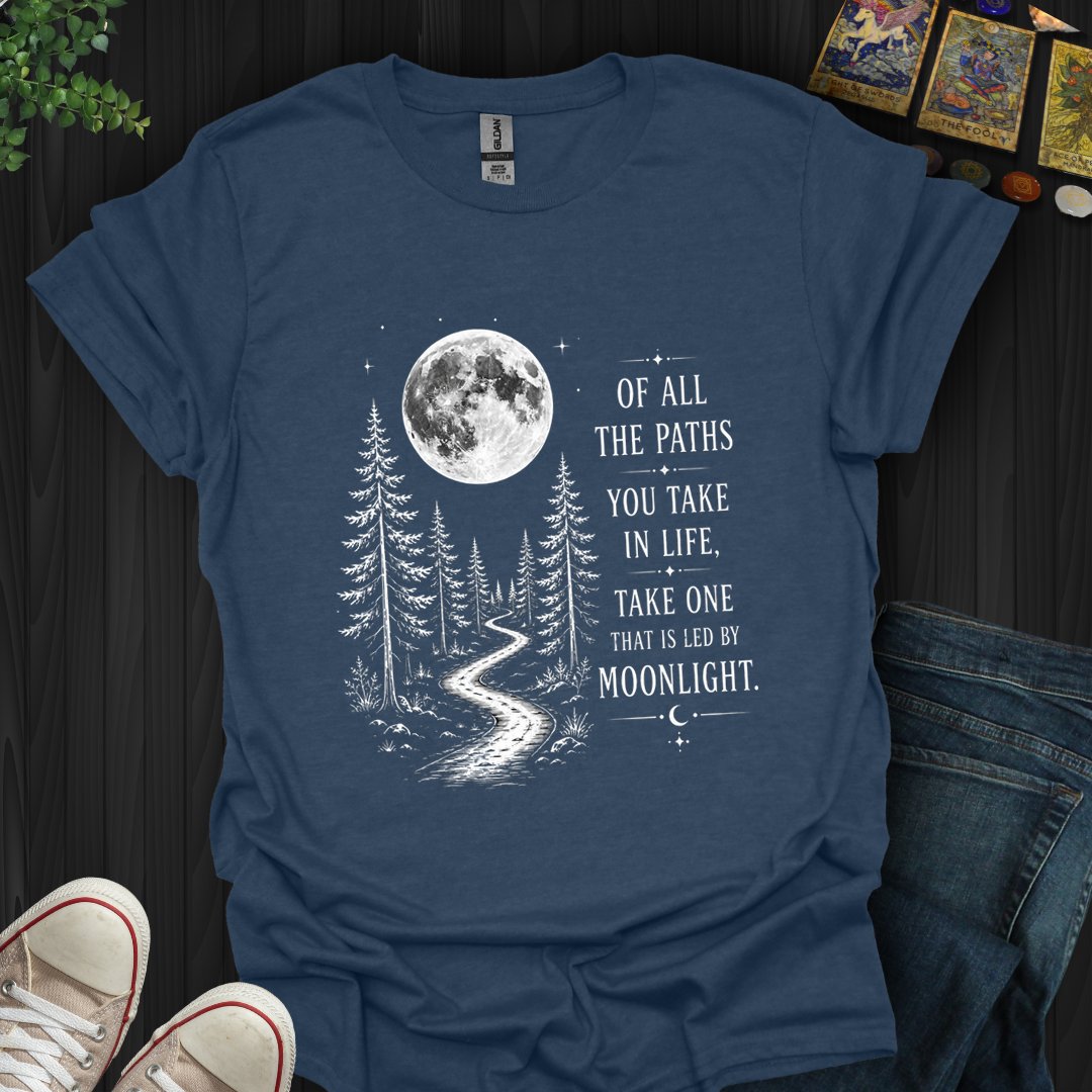 Led By Moonlight- T-Shirt