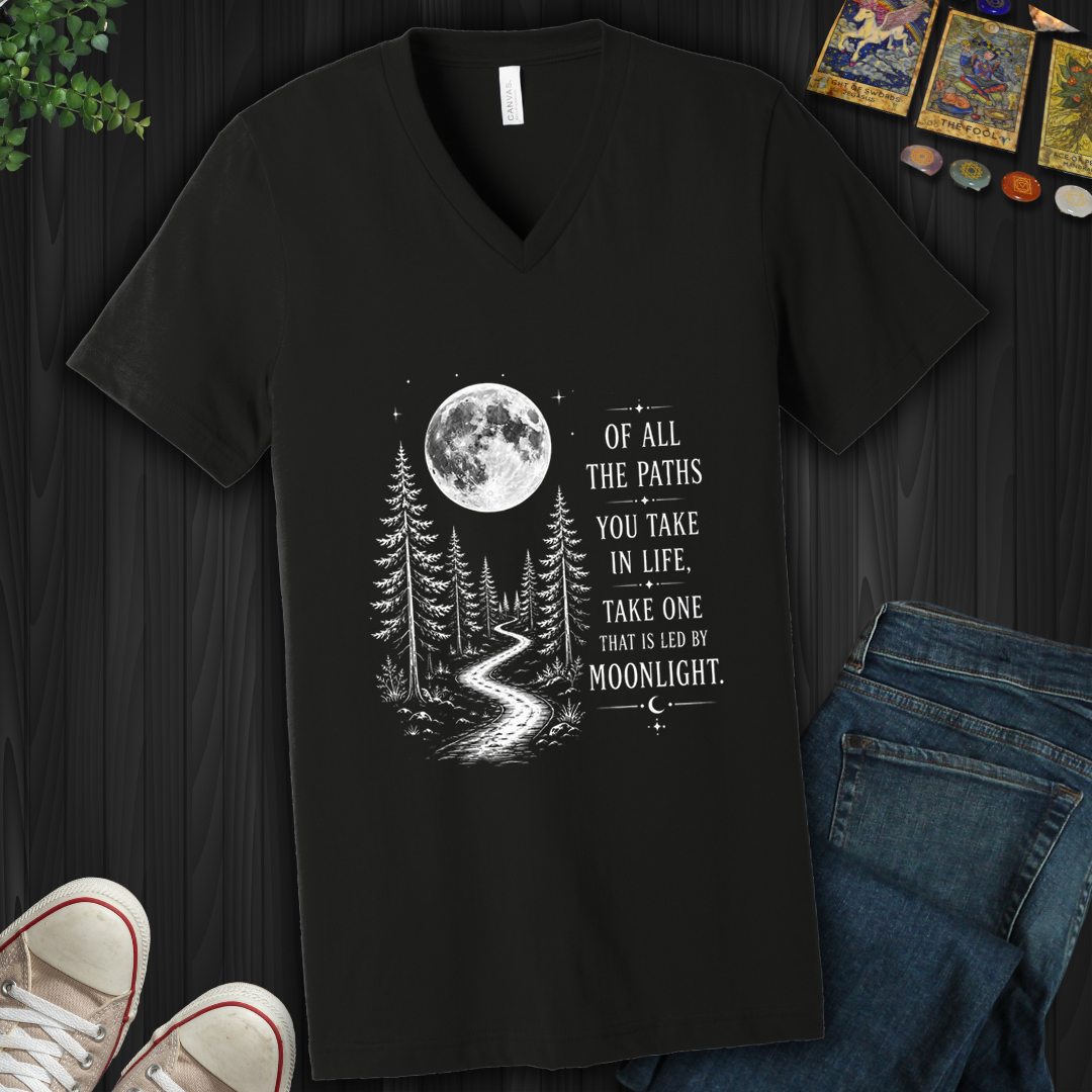 Led By Moonlight- V-Neck