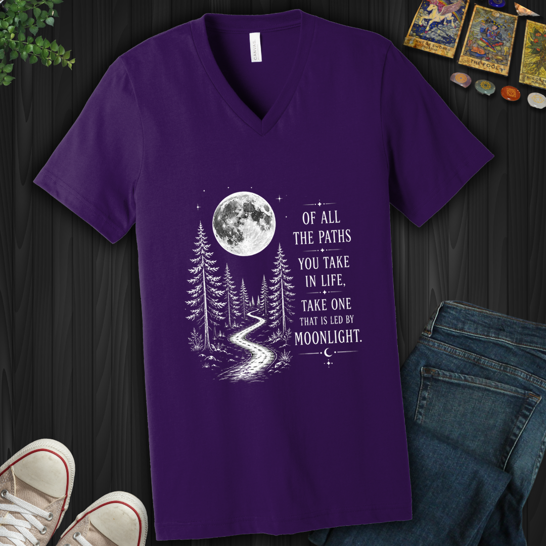 Led By Moonlight- V-Neck