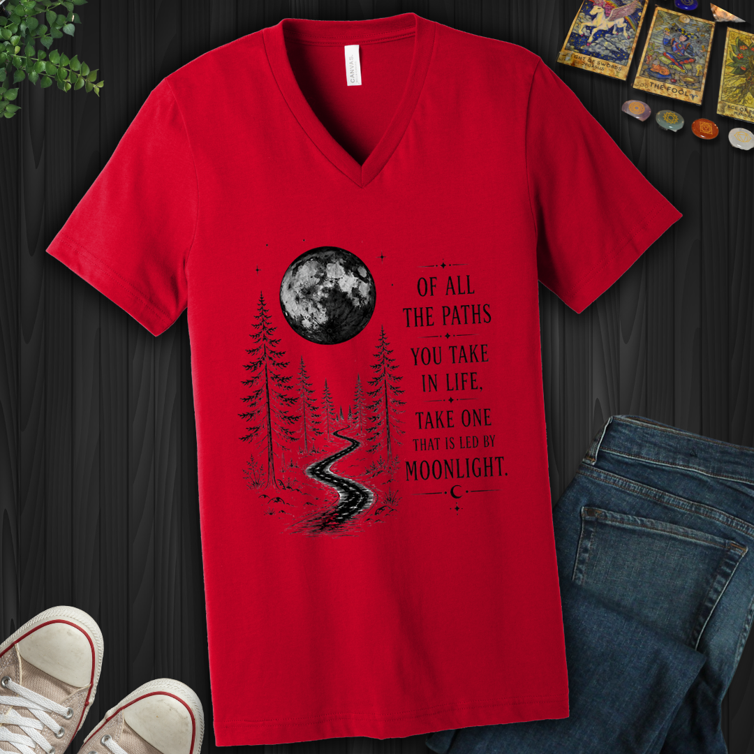 Led By Moonlight- V-Neck