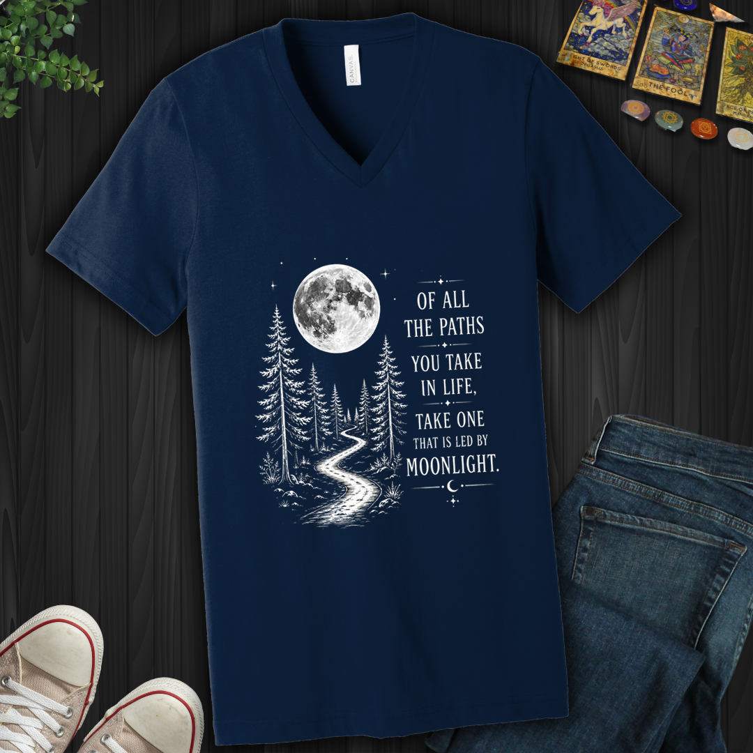 Led By Moonlight- V-Neck