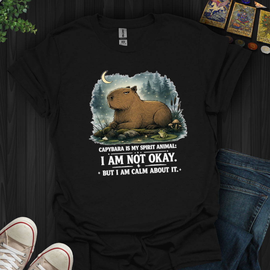 Capybara Is My Spirit Animal- T-Shirt