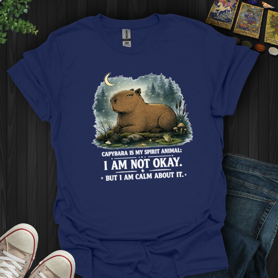 Capybara Is My Spirit Animal- T-Shirt