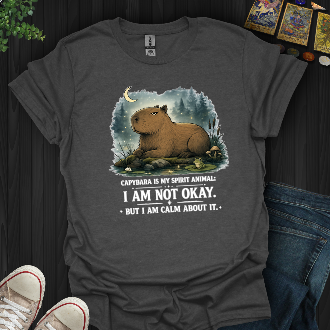 Capybara Is My Spirit Animal- T-Shirt
