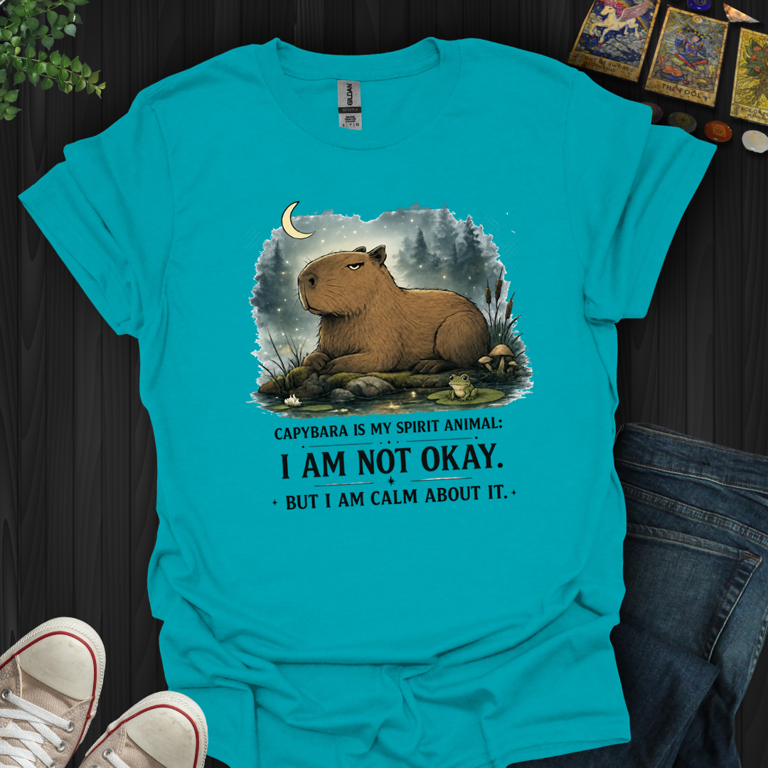 Capybara Is My Spirit Animal- T-Shirt