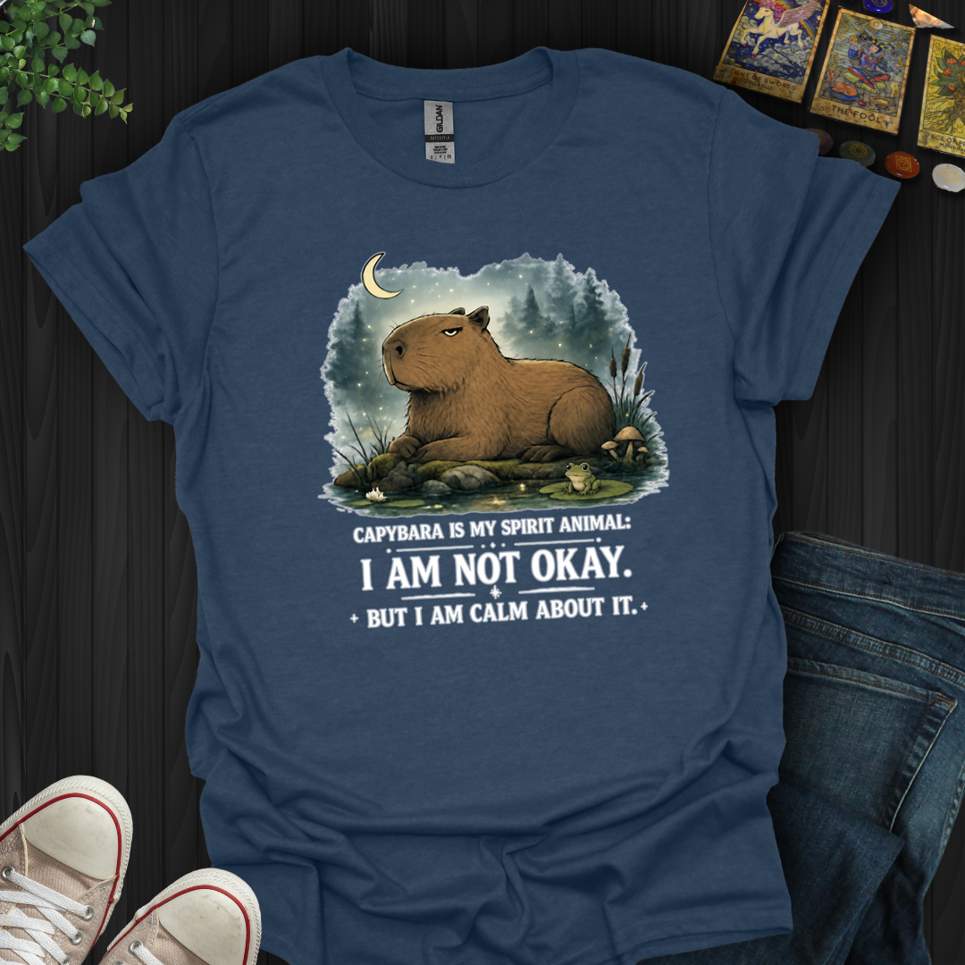 Capybara Is My Spirit Animal- T-Shirt