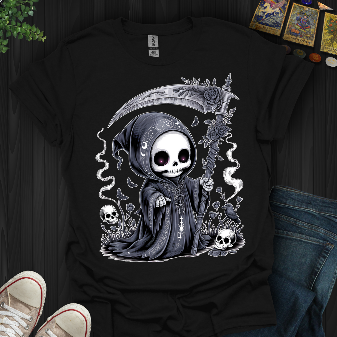 Dead Cute Reaper- T-Shirt