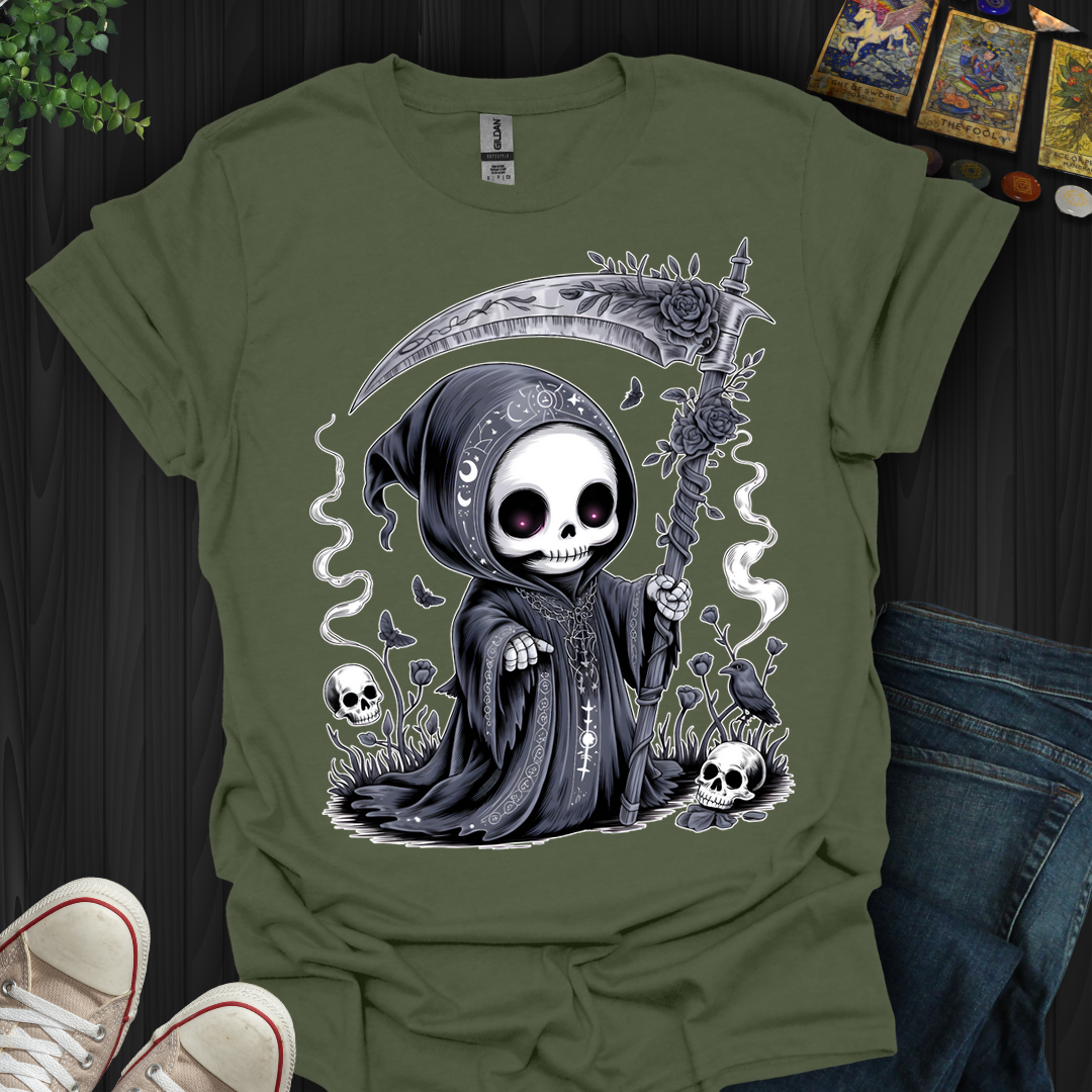 Dead Cute Reaper- T-Shirt