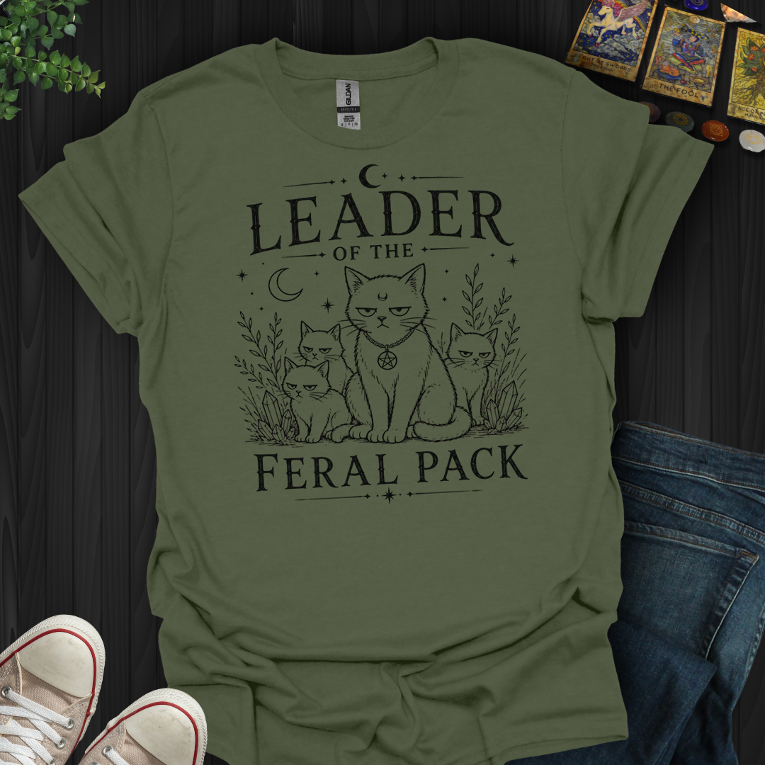 Leader Of The Feral Pack- T-Shirt