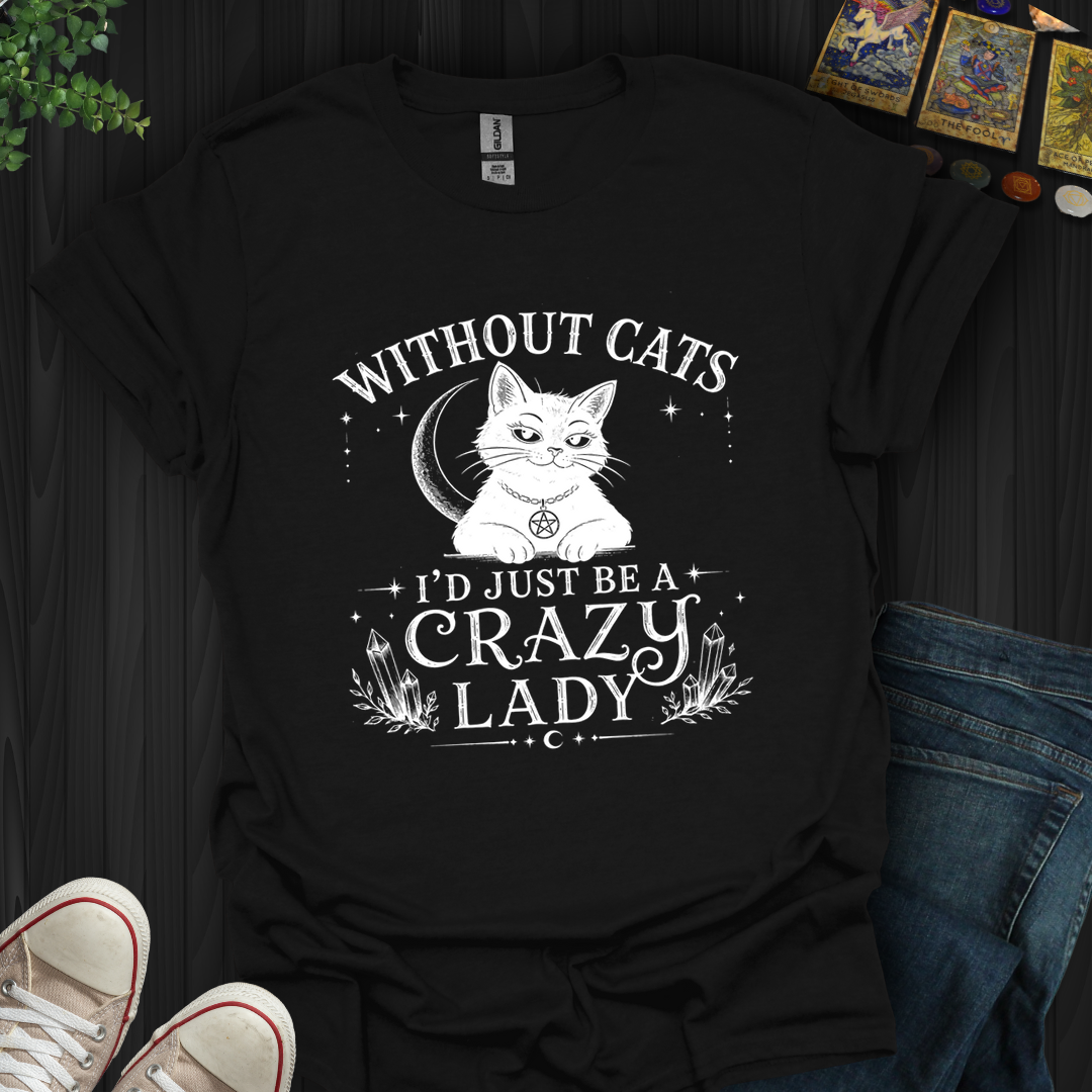Just Be A Crazy Lady- T-Shirt