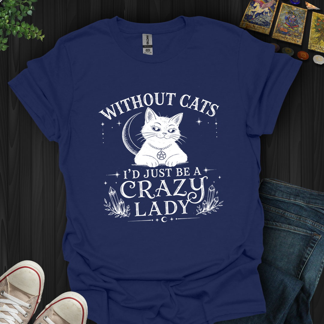 Just Be A Crazy Lady- T-Shirt
