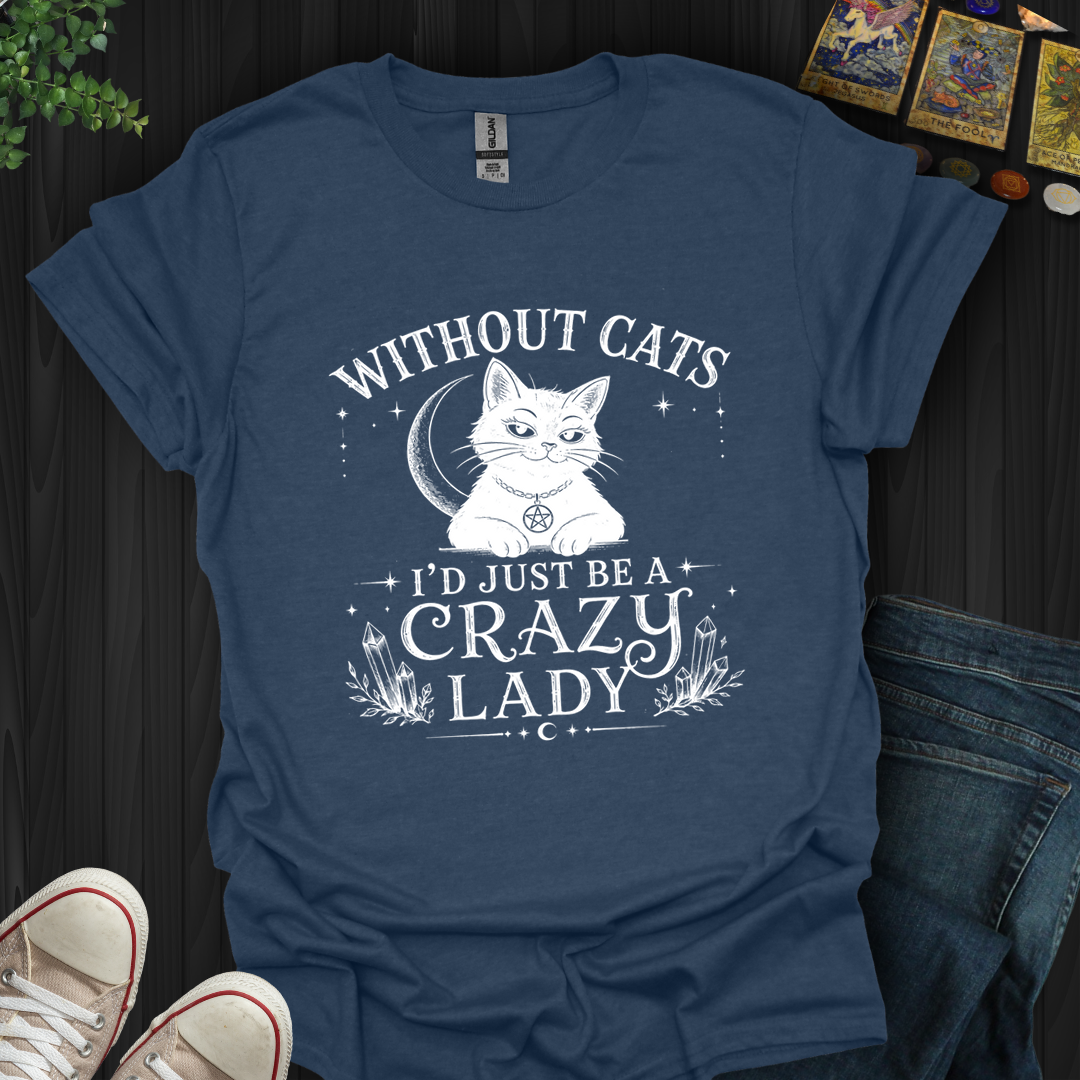 Just Be A Crazy Lady- T-Shirt