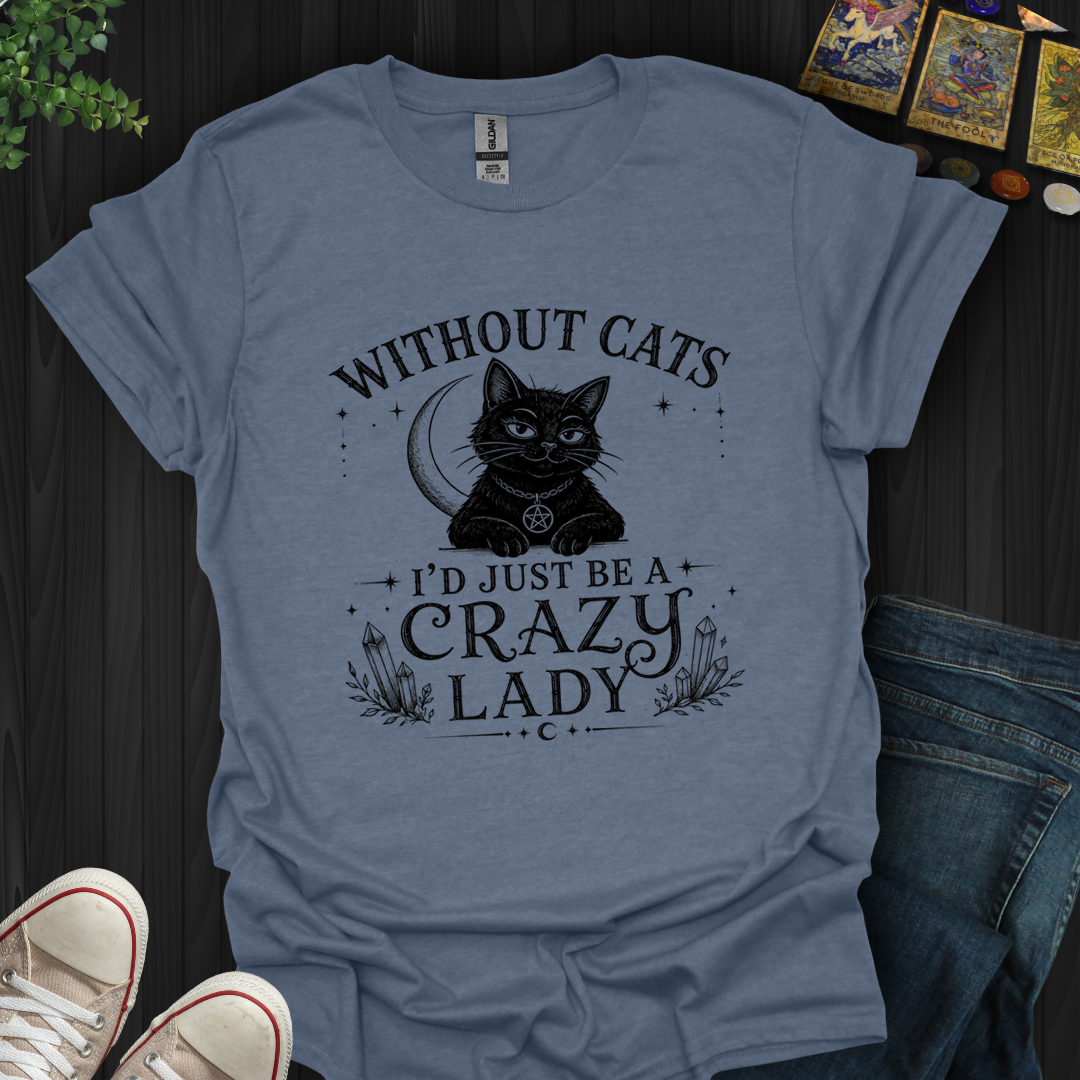 Just Be A Crazy Lady- T-Shirt