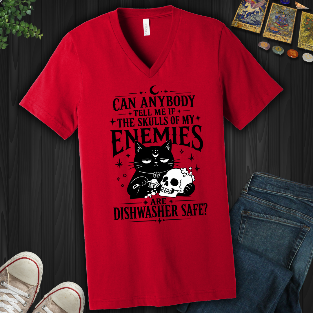 Skulls Of My Enemies- V-Neck