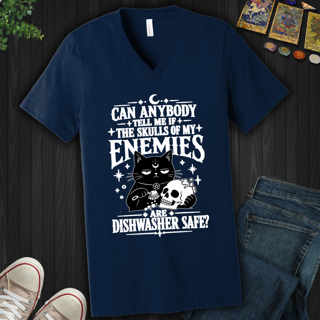 Skulls Of My Enemies- V-Neck