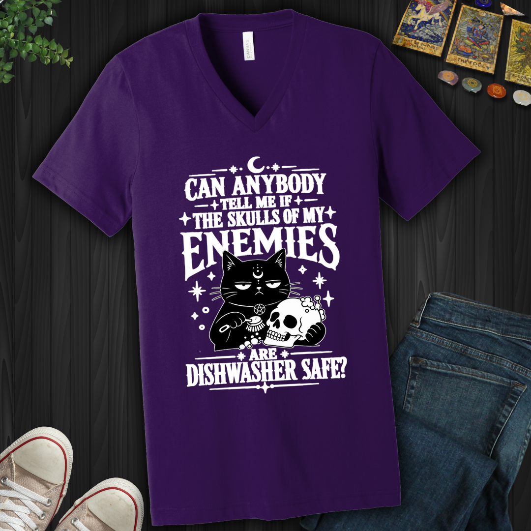 Skulls Of My Enemies- V-Neck