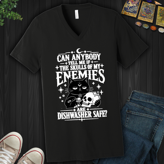Skulls Of My Enemies- V-Neck