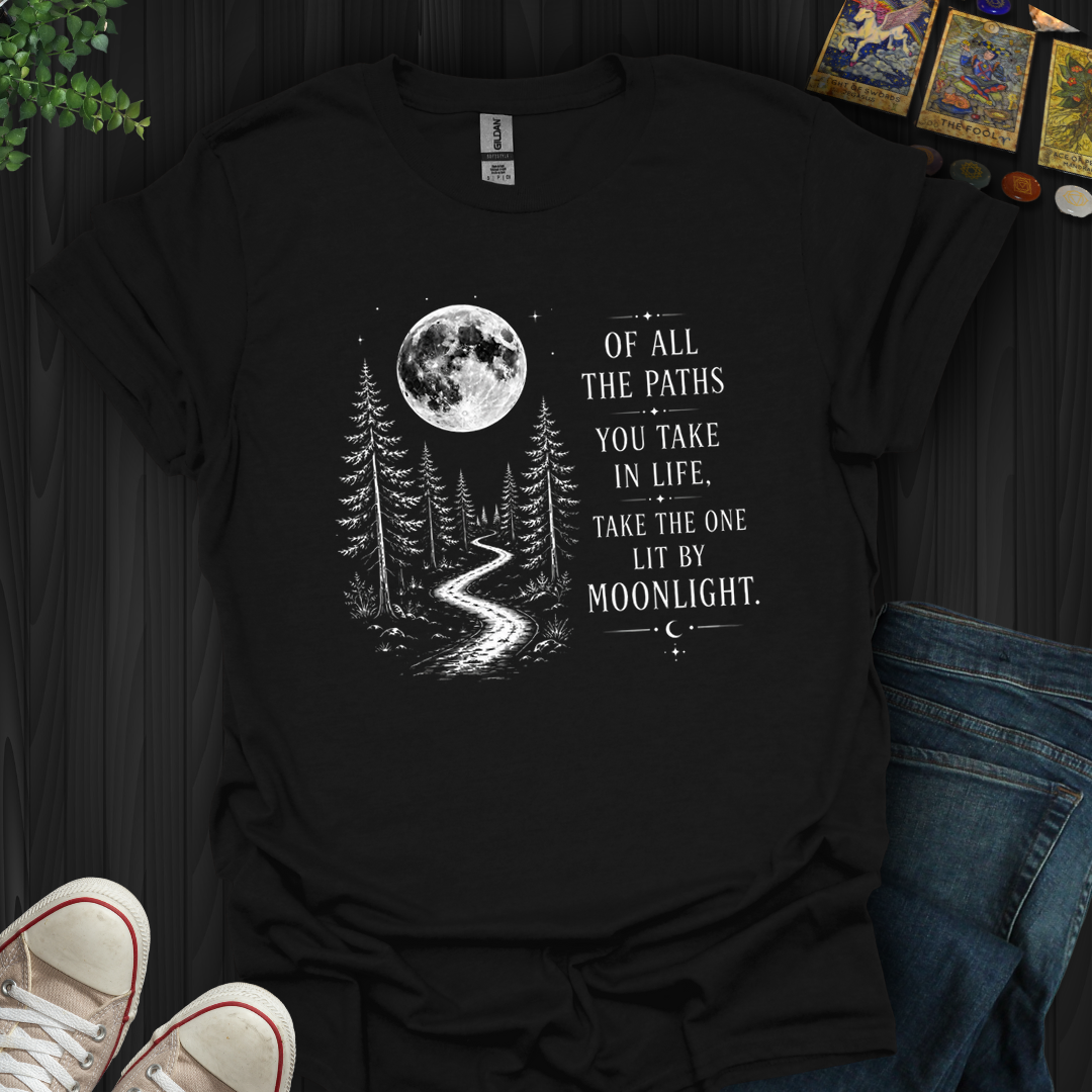 Lit By Moonlight- T-Shirt