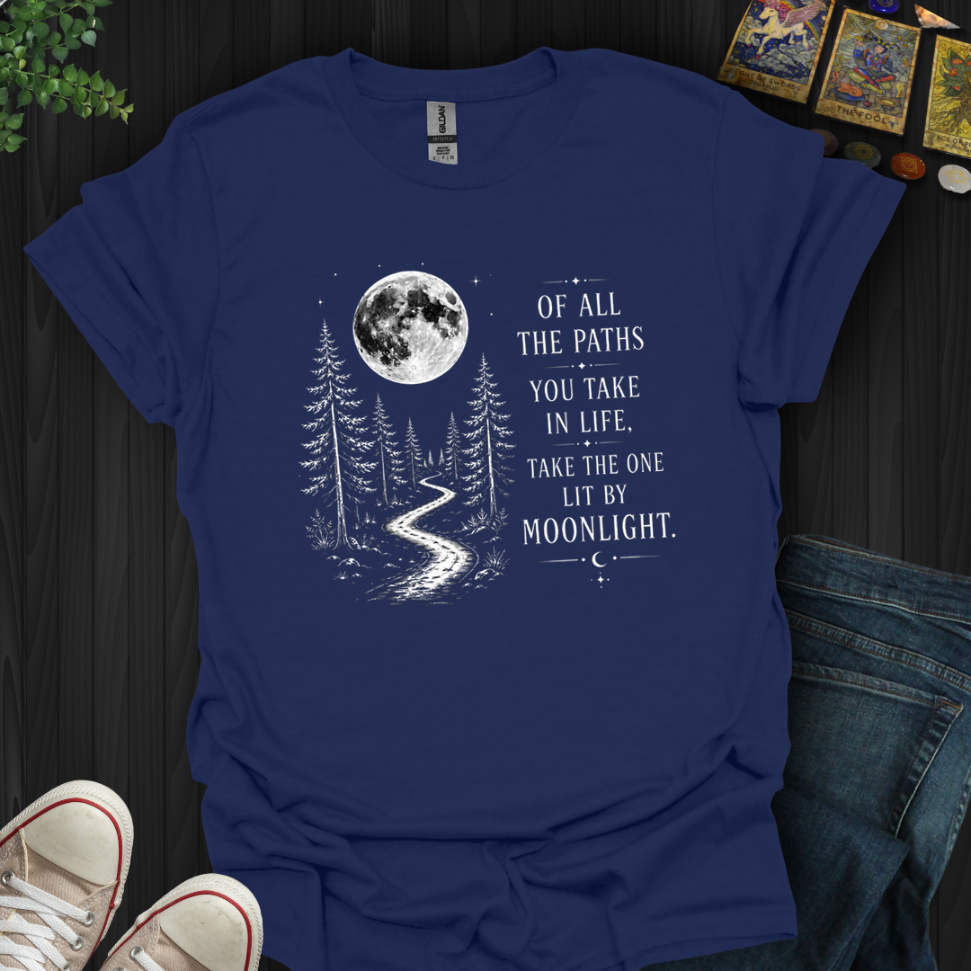 Lit By Moonlight- T-Shirt