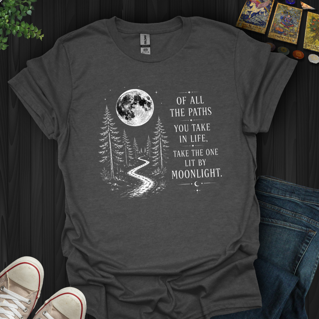 Lit By Moonlight- T-Shirt