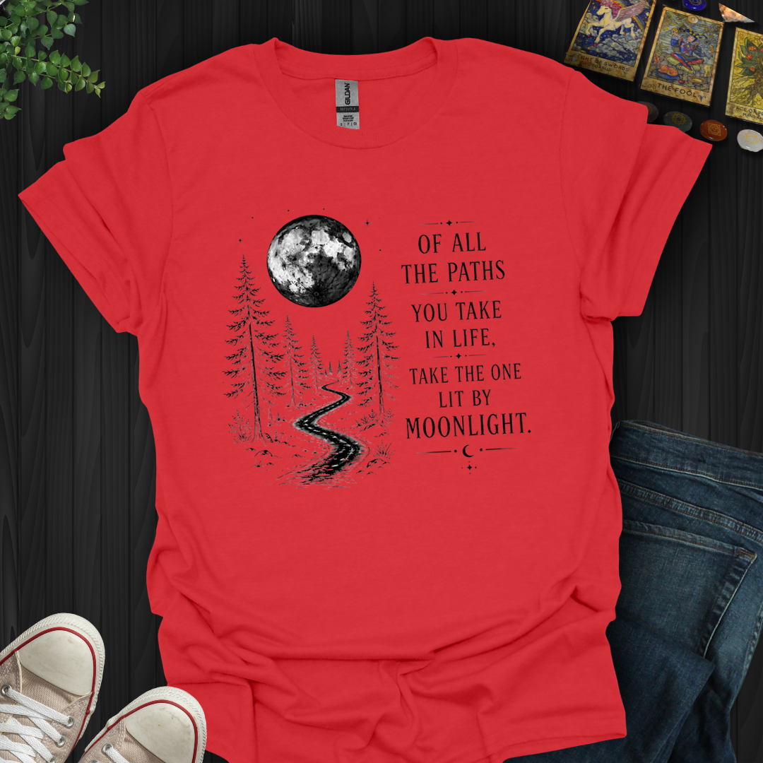 Lit By Moonlight- T-Shirt