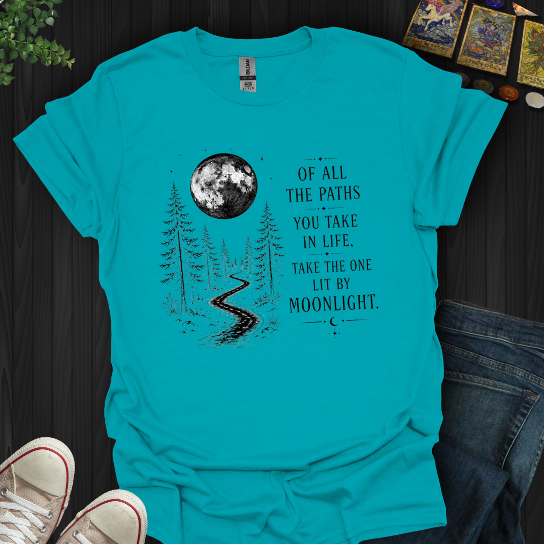 Lit By Moonlight- T-Shirt