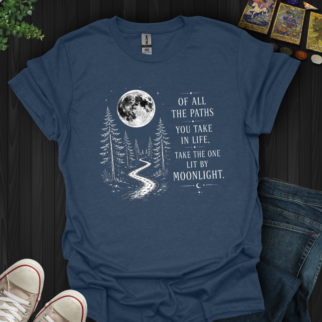 Lit By Moonlight- T-Shirt