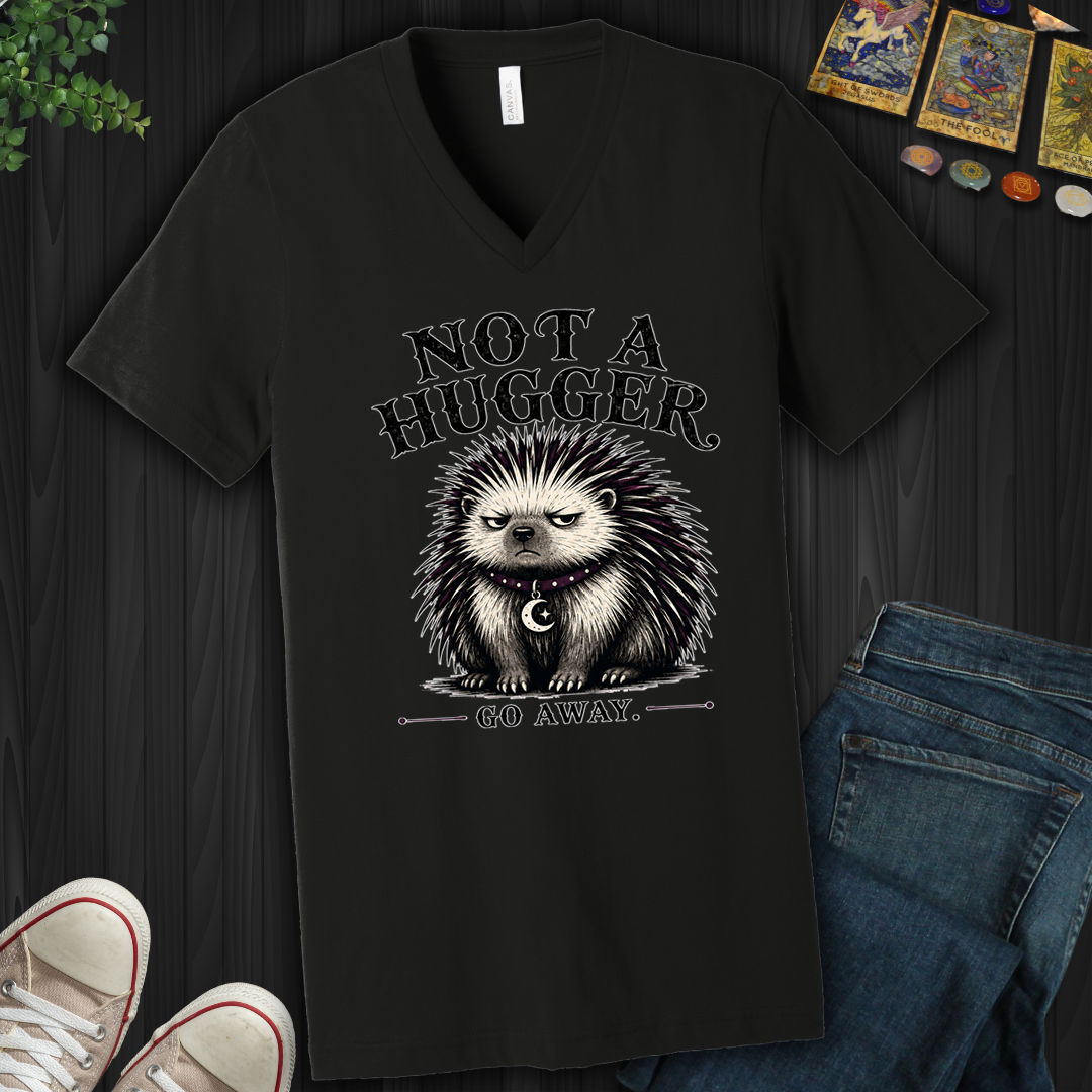 Not A Hugger- V-Neck