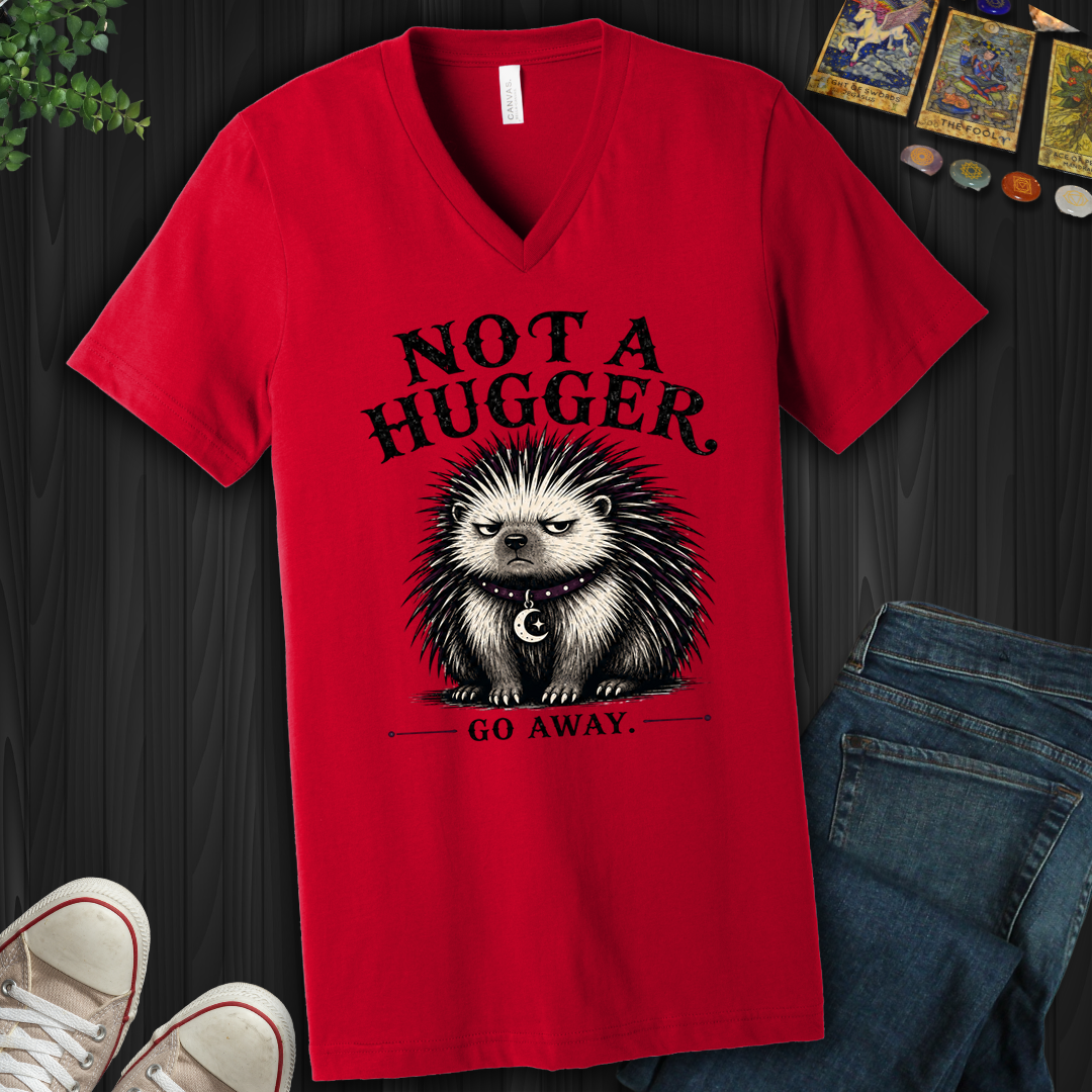 Not A Hugger- V-Neck