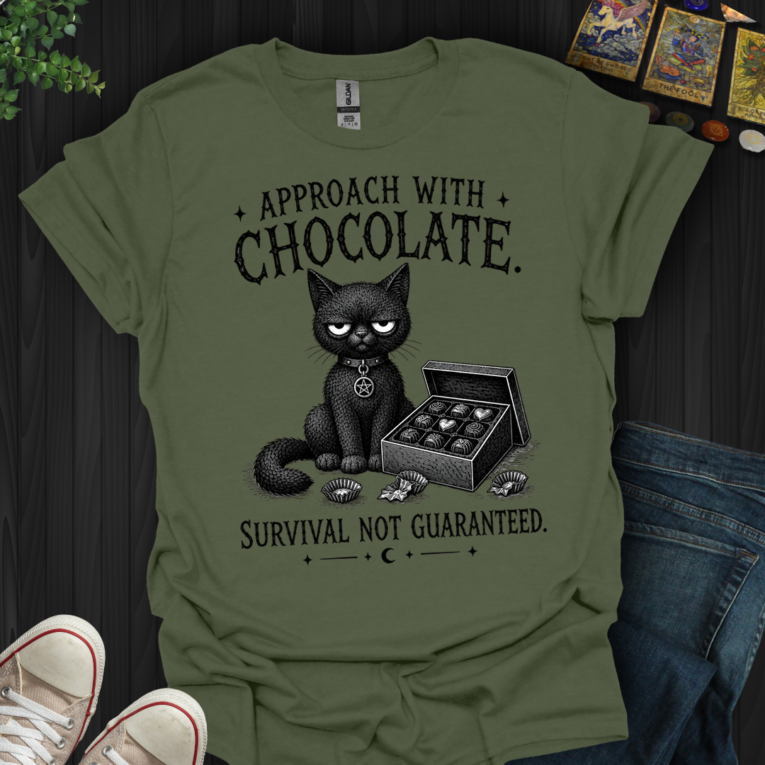 Approach With Chocolate- T-Shirt