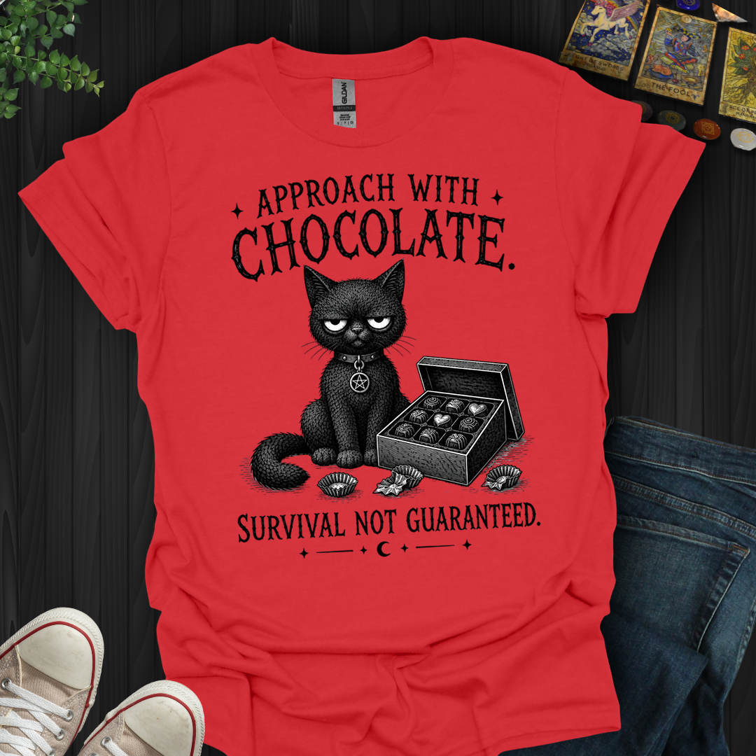 Approach With Chocolate- T-Shirt